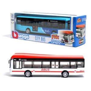 BBURAGO 1:43 STREET FIRE AUTOBUS