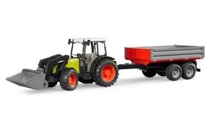 Bruder Claas Nectis 267 F traktor s prikolicom 2112