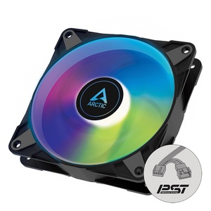 Arctic P12 PWM PST A-RGB Black Semi-passive 120 mm Fan,digital A-RGB