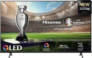 Hisense QLED televizor 50E7NQ, 4K Ultra HD, Smart TV, Dolby Vision, Quantum Dot Colour, Crni  **MODEL 2024**