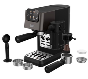 BEKO aparat za espresso kafu CEP 5464 DX; KAPSULE ILI ESPRESSO BIRATE VI !!!  1628 W, 1100 mL, 20 bar