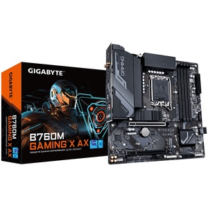 GIABYTE matična ploča B760M Gaming X AX G12LGA1700; 4xDDR5; 2xM.2; 4xSATA8xUSB; HDMI, DP; WIFI; mATX;