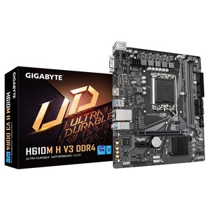 Gigabyte matična ploča H610M H V3 DDR4 LGA 1700; 2xDDR4; M.2, 4xSATA6xUSB; VGA, HDMI; mATX