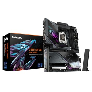 Gigabyte matična ploča Z890 AORUS MASTER LGA 1851; 4xDDR5;5xM.2; 4xSATA;12xUSB; DP; ATX;HDMI, RAID, THUNDERBOLT