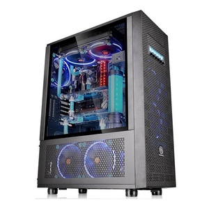 Thermaltake kućište Core X71 TG Full tower, tempered glass, 2x Riing fans, 1x GPU support bracket