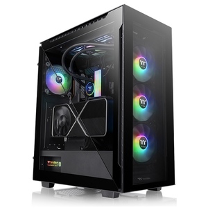 Thermaltake kućište Divider 500 ARGB Mid tower, tempered glass, 3x 120mm ARGB fan, 1x 120mm fan