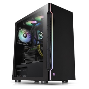 Thermaltake kućište H200 TG RGB Mid tower, tempered glass, 1x 120mm standard fan