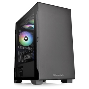 Thermaltake kućište S100 TG Micro case tempered glass, 1x 120mm fan