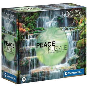 CL35117 Clementoni puzzle 500 PEACE THE FLOW