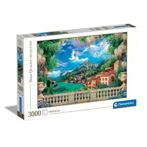 CL33553 Clementoni puzzle 3000 TERASA SA POGLEDOM NA JEZERO