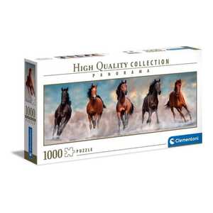 CL39607 Clementoni puzzle 1000 PANORAMA HORSES