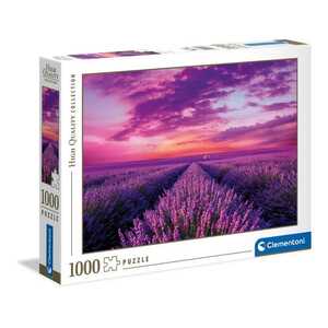 CL39606 Clementoni puzzle 1000 LAVENDER FIELD