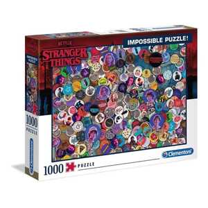 CL39528 Clementoni puzzle 1000 IMPOSSIBLE STRANGER THINGS