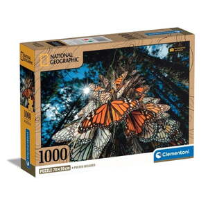 CL39732 Clementoni puzzle 1000 MONARCH LEPTIROVI