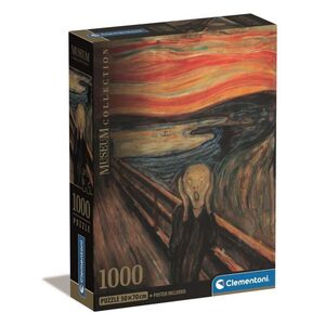 CL39791 Clementoni puzzle 1000 MUSEUM L'URLO DI MUNCH