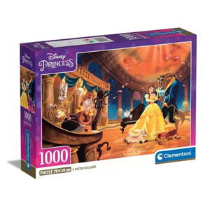 CL39854 Clementoni puzzle 1000 DISNEY LJEPOTICA I ZVIJER