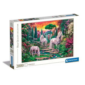 CL32575 Clementoni puzzle 2000 CLASSICAL GARDEN UNICORNS