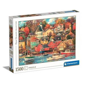 CL31685 Clementoni puzzle 1500 GOOD TIMES HARBOR