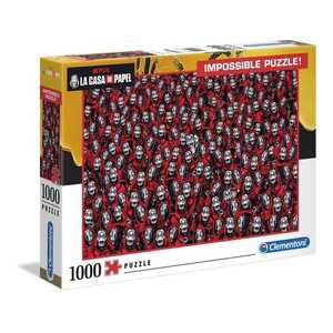 CL39527 Clementoni puzzle 1000 IMPOSSIBLE LA CASA DE PAPEL