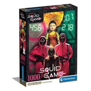 CL39859 Clementoni puzzle 1000 SQUID GAME