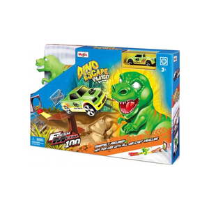 MAISTO DINO ESCAPE PLAYSET, SA 1 AUTIĆEM