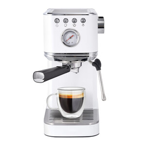 ELIT aparat za espresso kafu ECM-24 Perfetto 2u1, ručni,  1350 W, bijeli