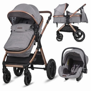 Coccolle® Melora 3u1 Kolica – Moonlit Grey