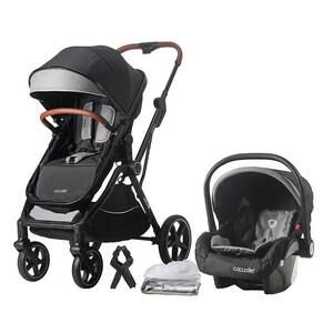 Coccolle® kolica 3u1 Coccolle Amani, Diamond Black