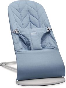 BABY BJORN Bouncer Bliss Woven siva 006217