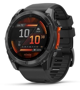 GARMIN Fenix 8 AMOLED pametni sat, 51 mm, Slate Gray, crni remen, 010-02905-00