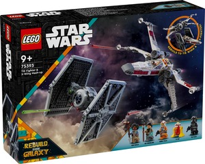 LEGO Star Wars TM TIE Fighter i X-Wing u kombinaciji 75393