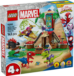 LEGO® Spidey Borba Spideyja i Gobbyjeva raptora kod kućice na drvetu 11200