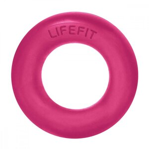 LIFEFIT® RUBBER RING Guma za jačanje prstiju i šake, pink