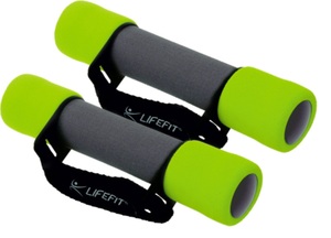 LIFEFIT® bučice od pjene Plus 2x0,5 kg green