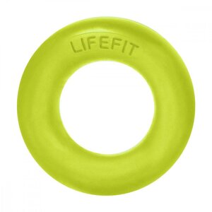 LIFEFIT® RUBBER RING Guma za jačanje prstiju i šake, green