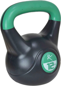 LIFEFIT® Kettlebell Vinyl girje 12kg dark green