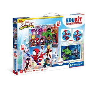 CLEMENTONI CL18295 EDUKIT 4 U 1 SPIDEY