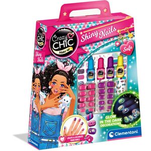 CLEMENTONI CL18689 CRAZY CHIC SET ZA NOKTE-GLOW IN THE DARK