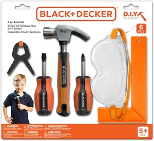 Black & Decker 6-djelni set dječjeg alata 5+