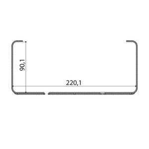 Faber Nosač cijevi FRF 220×90 – 112.0459.456