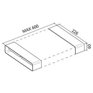 Faber Fleksibilna spojnica RF 600 – 112.0280.685
