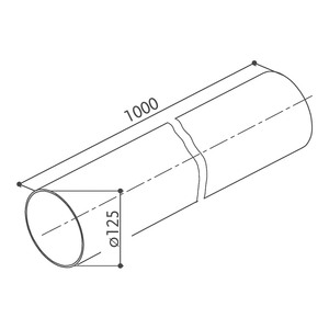 Faber Odvodna cijev TC 1000 – 112.0157.308