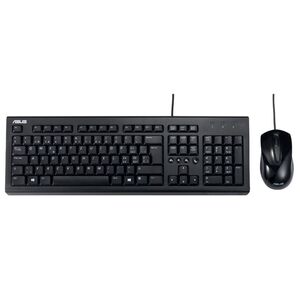 ASUS tastatura i miš  U2000, žični komplet, crna