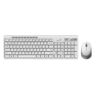 GENIUS tastatura i miš Slim star 8230 bluetooth bežični bijeli