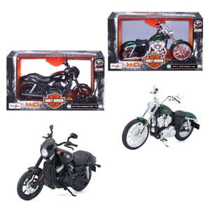 MAISTO HARLEY DAVIDSON MOTOR 1:12 ASST