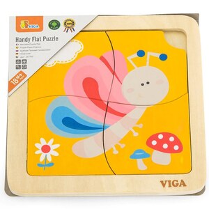 Viga drvene puzzle leptir 50136