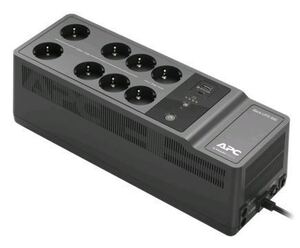 APC Back-UPS 850VA, 230V, USB Type-C i A portovi za punjenje, 8 Schuko CEE 7 utičnica (2 prenapona)