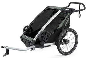 THULE multifunkcionalna sportska prikolica za biciklo CHARIOT LITE1 single, AGAVE