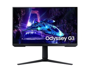 SAMSUNG monitor G30D Odyssey LS24DG302EUXEN gaming, 24, FullHD, VA, 250 cd/m2, AMD FreeSync, 180Hz, 1ms