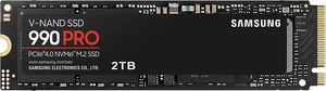 SAMSUNG SSD 2TB 990 PRO M.2 NVMe MZ-V9P2T0BW